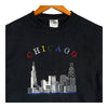 Chicago Embroidered Skyline IL Illinois