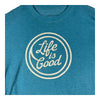 Life is Good Script Logo