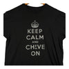 Keep Calm Chive On Tee KCCO Crown