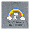 Peanuts Snoopy Don't Worry Be Happy Rainbow