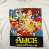 Alice In Wonderland Block Print Tea Party 1950s Movie