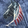 The Mountain American Flag Horse