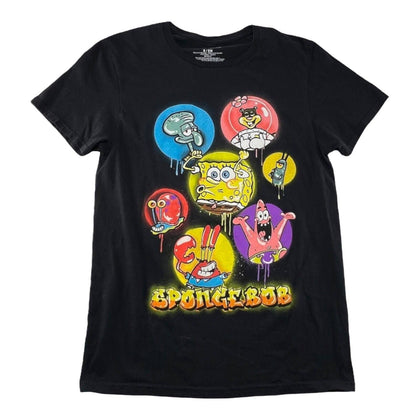 Nickelodeon Spongebob Patrick Characters Neon Bubbles